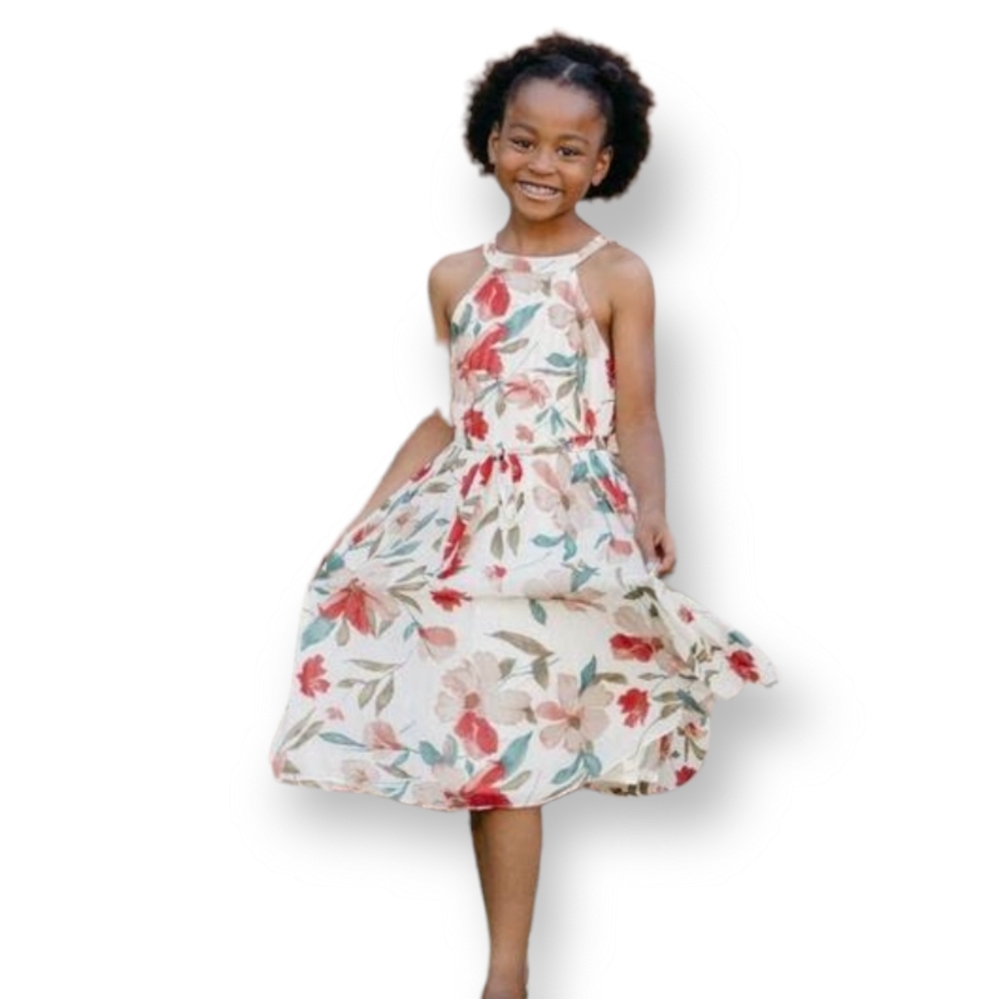 Girls Size 12 Peri Pleated Midi Dress